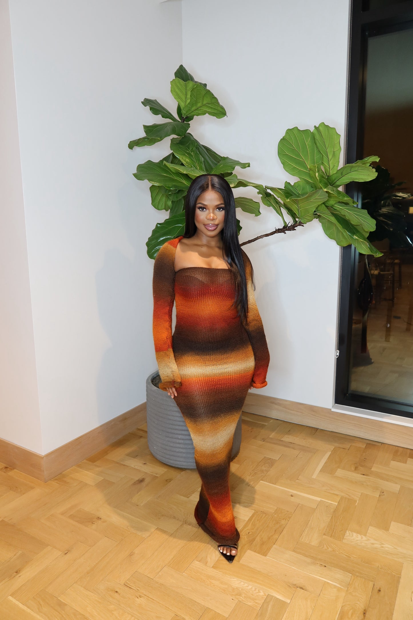 AUTUMN BODY-CON DRESS