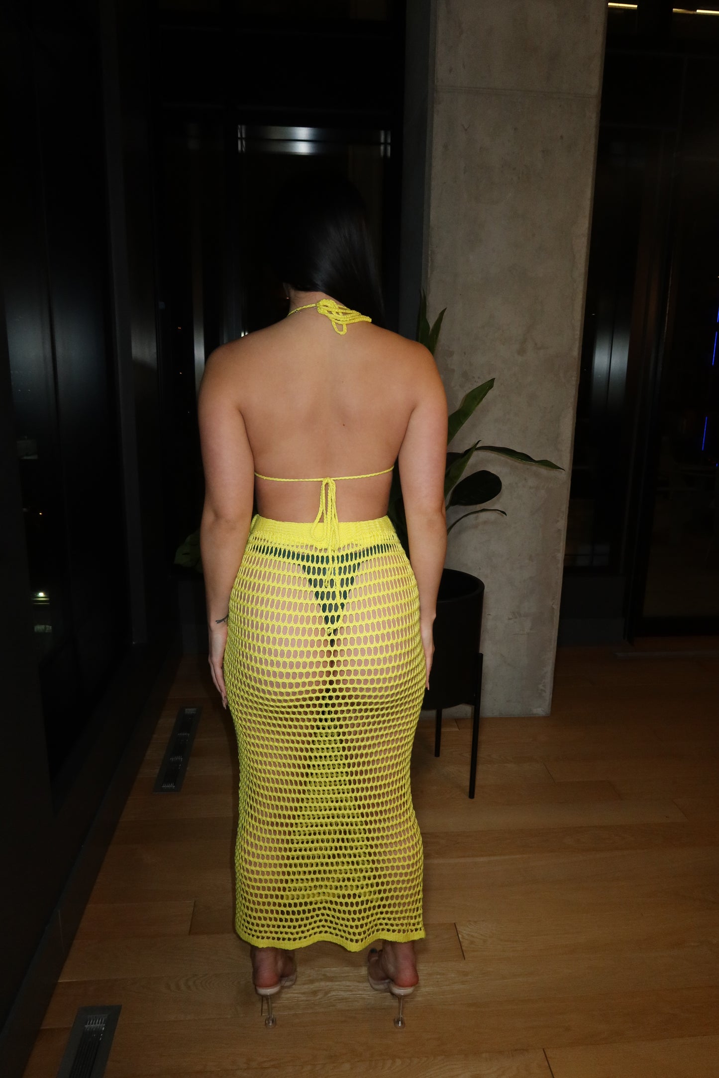 Beach Babe Yellow Set